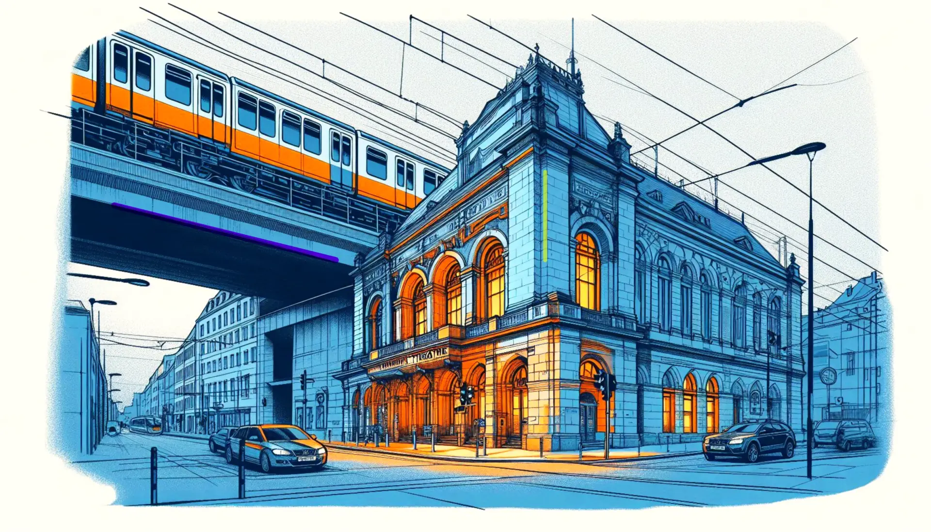 header-sehr-gross (1920x1097 px) Illustration eines fiktiven deutschen Stadttheater
